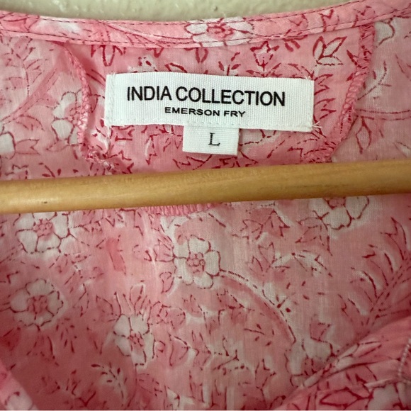 EMERSON FRY India Collection Crocus Bardot Top - Picture 5 of 7